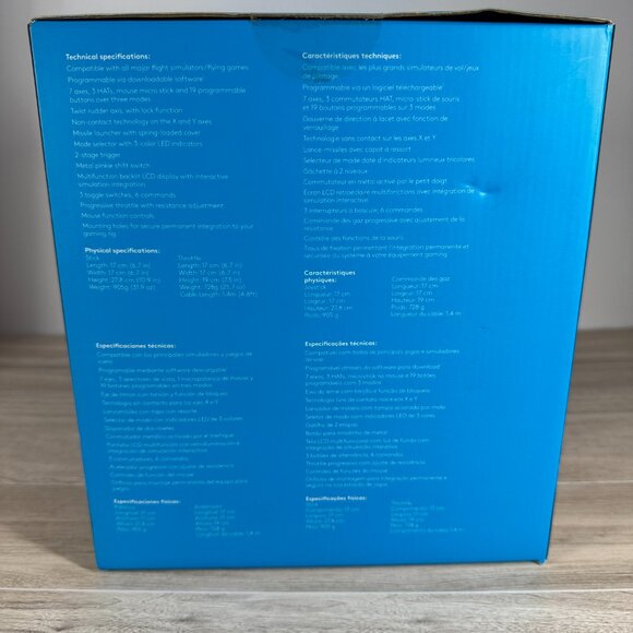 Logitech X52 Professional HOTAS Flight Simulator Joystick & Throttle Controller - Picture 7 of 11